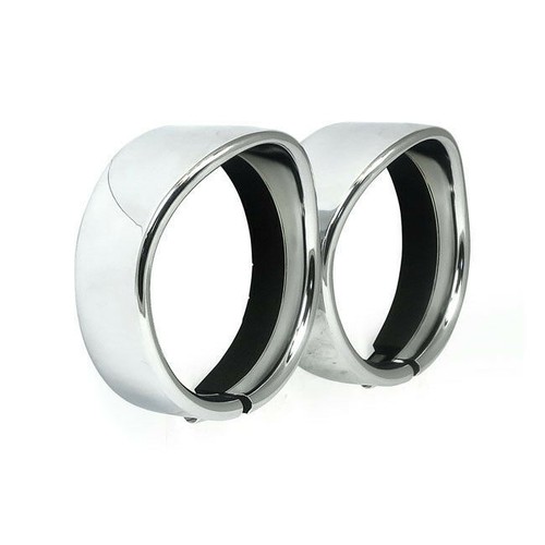 Lampenring visor style chrom - lampenring,