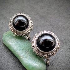 Art Deco Ohrringe 835 Silber