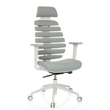 Ergonomischer Bürostuhl Drehstuhl Chefsessel Büro Stoff ERGO LINE hjh OFFICE