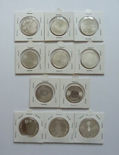 8x 5 Euro 2003-2007 +3x 10 Euro Niederlande 2002-2006 (Silber)