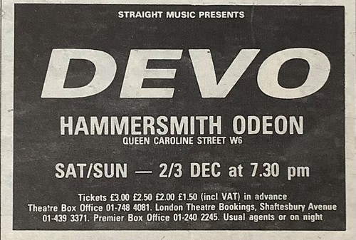DEVO+HAMMERSMITH