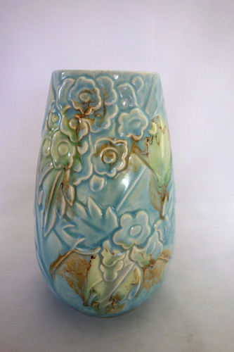 Beswick art deco vase türkis - art,