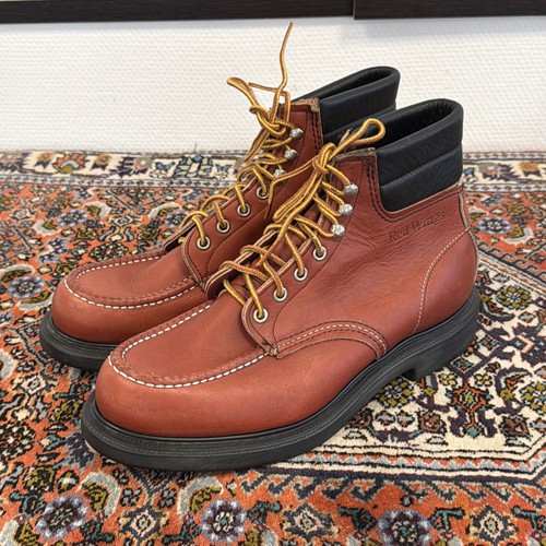 Red wing 8804 supersole moc - red,
