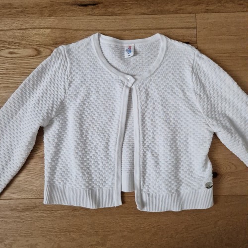 Strickjacke weiß größe 128 - weiß,,