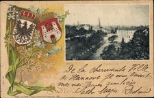 Wappen Ak Hannover in Niedersachsen, Teilansicht - 4051964