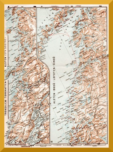 Norwegen-Trondheim,Torghatten