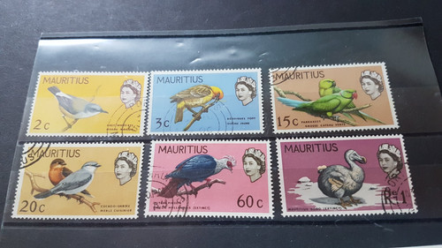 Mauritius 319 324 - , gestempelt