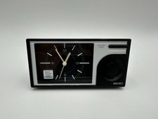 Seiko SFF-543S Quarz Wecker – Schwarz – Snooze & 5 Wecktöne – gebraucht