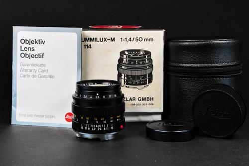 Leica summilux f 1 4 - 50, mm