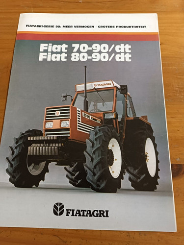 Prospekt fiatagri fiat 80 - fiat, 70