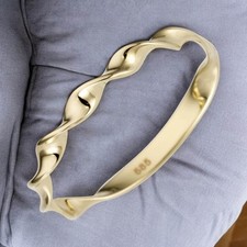 Damen Ring gedreht 585 Gold