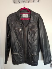 schwarze Lederjacke Damen