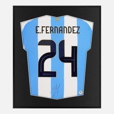 Gerahmtes signiertes