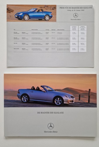 Mercedes benz slk prospekt - -, +