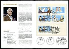 GERMANY FOLDER 2011/02 LORIOT CARTOONS AUF DER RENNBAHN HUND KOMIKER COMICS