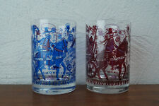 2x Trinkgläser Kurt Hammer Stil Vintage Stil Druck
