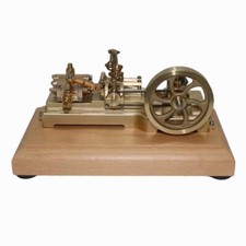 Ein Zylinder Doppeltwirkende Mühle Dampfmaschine Modell S10 Mit Drehzahlminderer