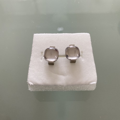 Xen ohrstecker stahl quarz - stahl,