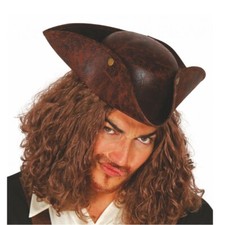 Piraten-Hut braun Seeräuber