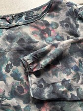 MARC O POLO Bluse Tunika grau-grün  Gr.38