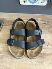 Birkenstock Milano Sandalen 39 Schwarz Wie Neu