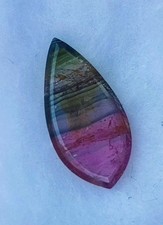 1 Turmalin Querschnitt Scheibe