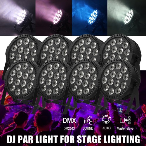 8stk 140w led rgbw - 140w, can