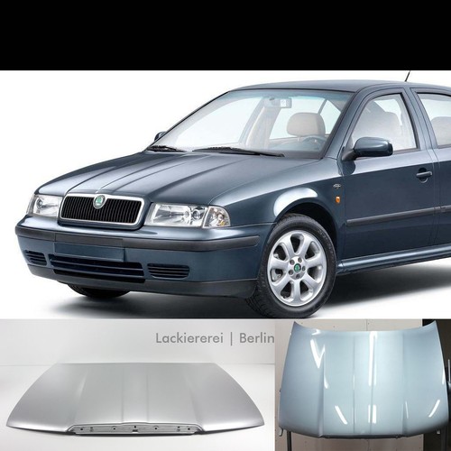 Motorhaube lackiert - lackiert, in