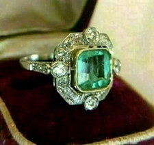Art Deco 2,75Ct Smaragd