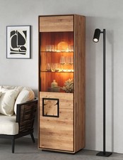 Vitrine 60x203cm Schrank