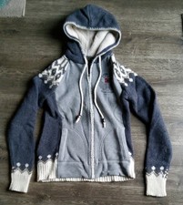 Napapijri ?? Hoodie aus Wolle mit Sweateinsatz Gr. S Norwegerlook