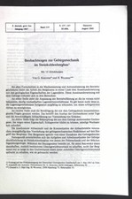 Beobachtungen zur