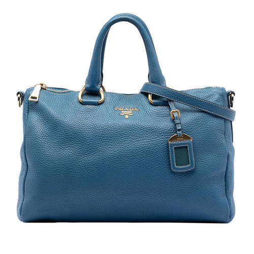 Prada vitello daino zip top - prada,