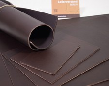 Vegetabil gegerbtes Sattlerleder Blankleder dunkelbraun 3,0-3,4 mm #cb10