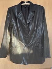 Blazer Vintage Lederoptik