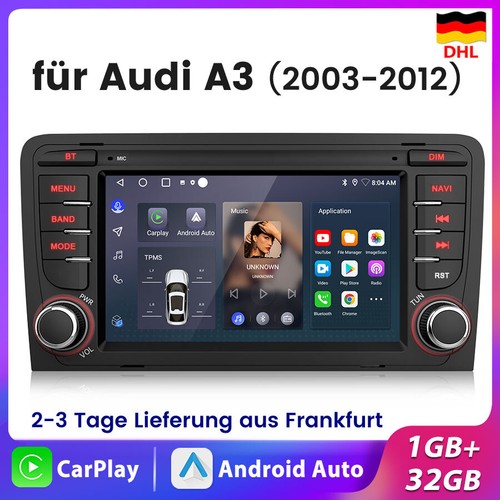 Für audi rs3 8p carplay - a3,
