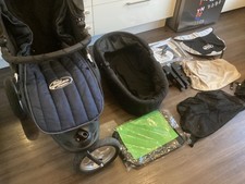 Baby Jogger City Elite - viel Zubehör - mit Babyschale / Babywanne - Umbausatz