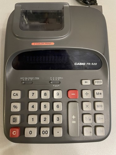 Casio 520 tischrechner - fr-520,