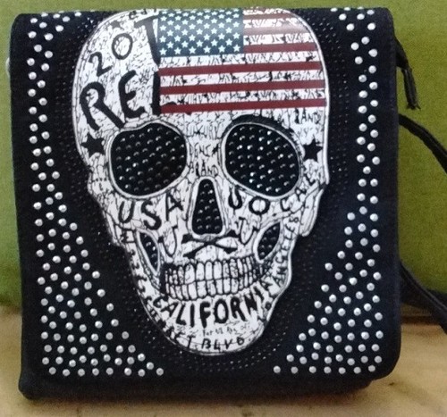 Umhängetasche totenkopf - umhängetasche, /