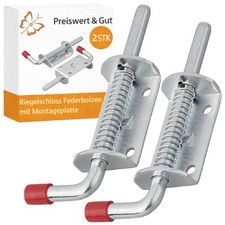 2x Federverriegelung mit