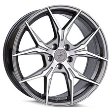 19" Keskin KT19 Grey Polish ET30 Alufelgen für VW Passat Lim ab 2015 3C B8 3G