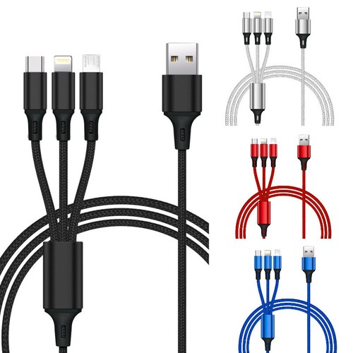 Ladekabel 3in1 multi - multi, schnell