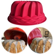 Platinum Silikon Gugelhupf Bundform Backform Kuchenform Napfkuchen Gugelhupfform