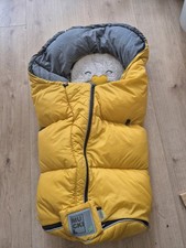 Mucki Fußsack Odenwälder Muckisack Wintersack L Gelb Schlafsack Babynest