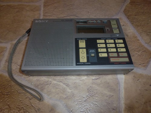 Sony idf 7600d - sony, weltempfänger
