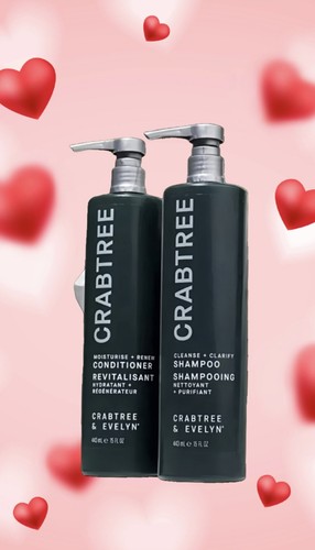 Crabtree and evelyn shampoo - and,