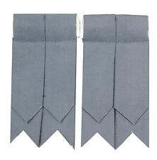 Solid Grau Schottenrock Socke