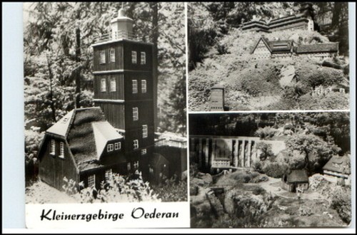 Ddr postkarte sachsen oederan - ddr,
