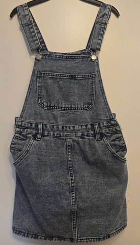 Damen denim latzkleid kurz - damen,
