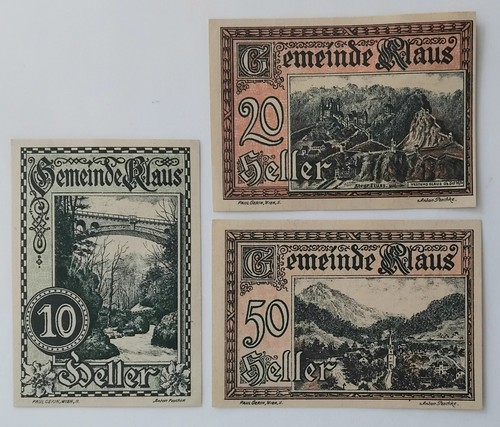 Notgeldscheine der gemeinde - notgeldscheine,